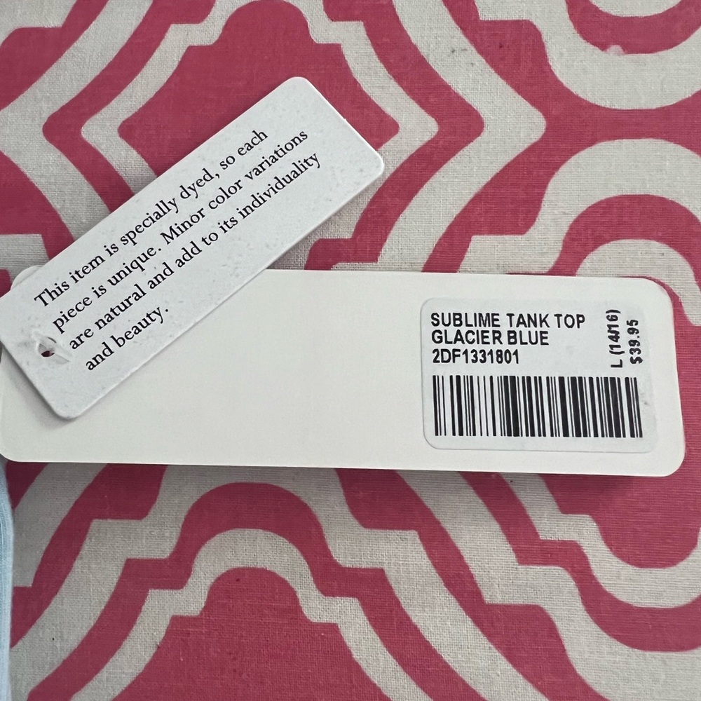 NWT soft surroundings, tank top high low hem - Picture 4 of 7